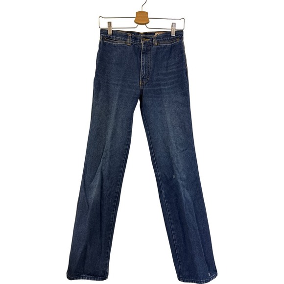 Cordon Bleu Vintage Straight Jeans Dark Wash 34x34 Made in HK - Picture 1 of 7